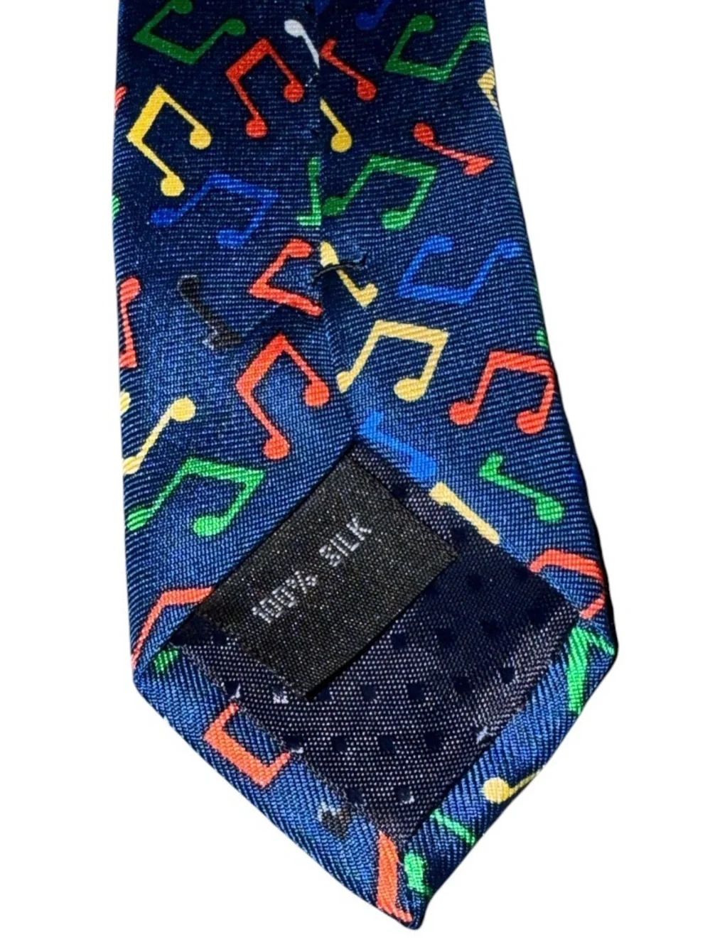 Yale‎ Alumni Chorus Power of Song Tour 2007 Silk Music Notes Tie